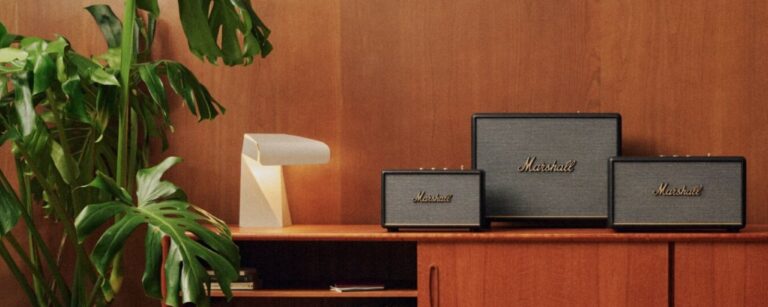 카페 인테리어의 완성 추천 블루투스 스피커 마샬(Marshall) 3세대