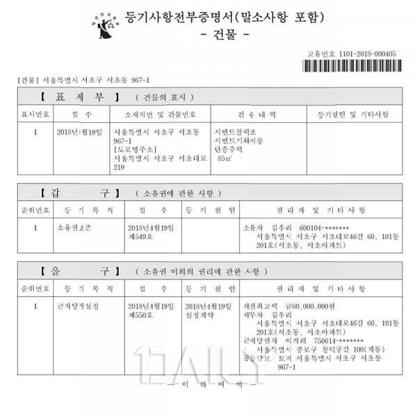 부동산 지식 칼럼 01. 등기부등본 보는법