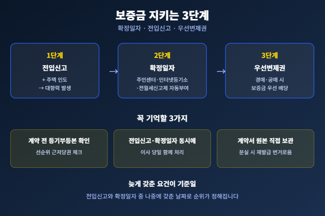 부동산 지식 칼럼 05. 확정일자, 대항력, 우선변제권