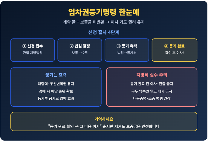 부동산 지식 칼럼 16. 임차권등기명령 신청방법 그리고 효과