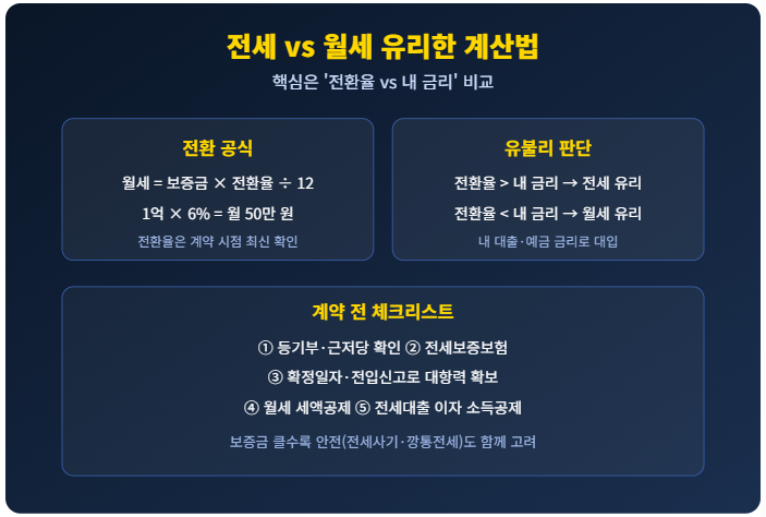 부동산 지식 칼럼 17. 전세냐 월세냐 그것이 문제일까?